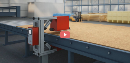 VenScan Feuchtemessung bei Plattenproduktion